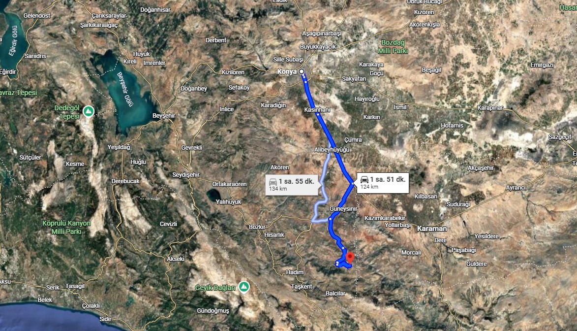 KONYA HADİM GÖYNÜKKIŞLA KÖYÜNDE 1.595 M² ÜZÜM BAĞIMIZ SATILIKTIR. - KONYA HADİM fotoğraf 5